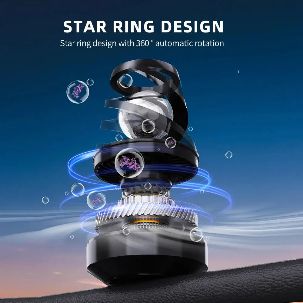 Solar Powered Levitating illusion Ball Air Freshener