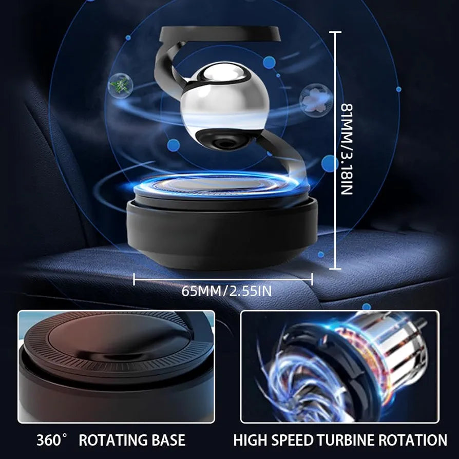 Solar Powered Levitating illusion Ball Air Freshener