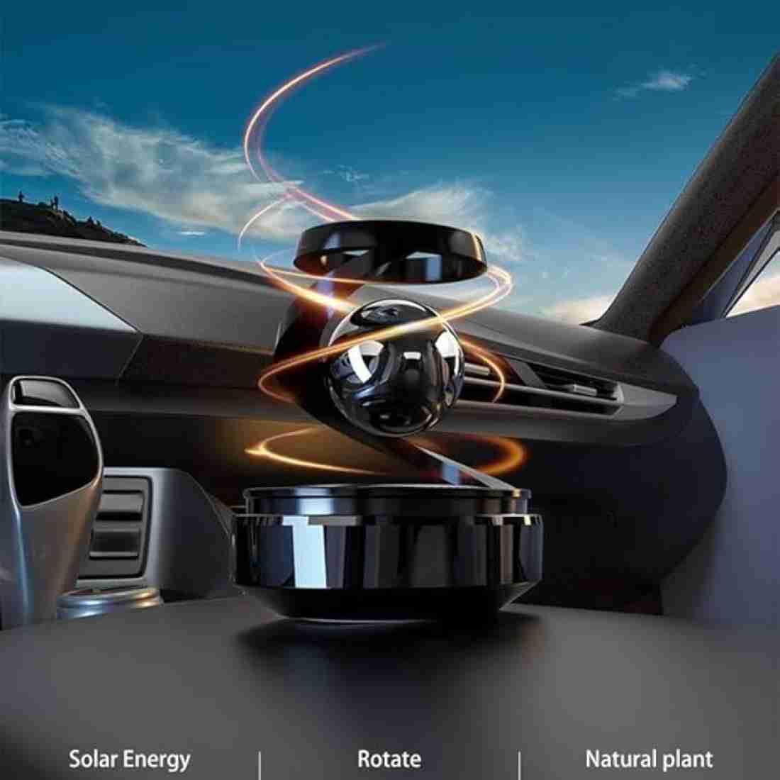Solar Powered Levitating illusion Ball Air Freshener